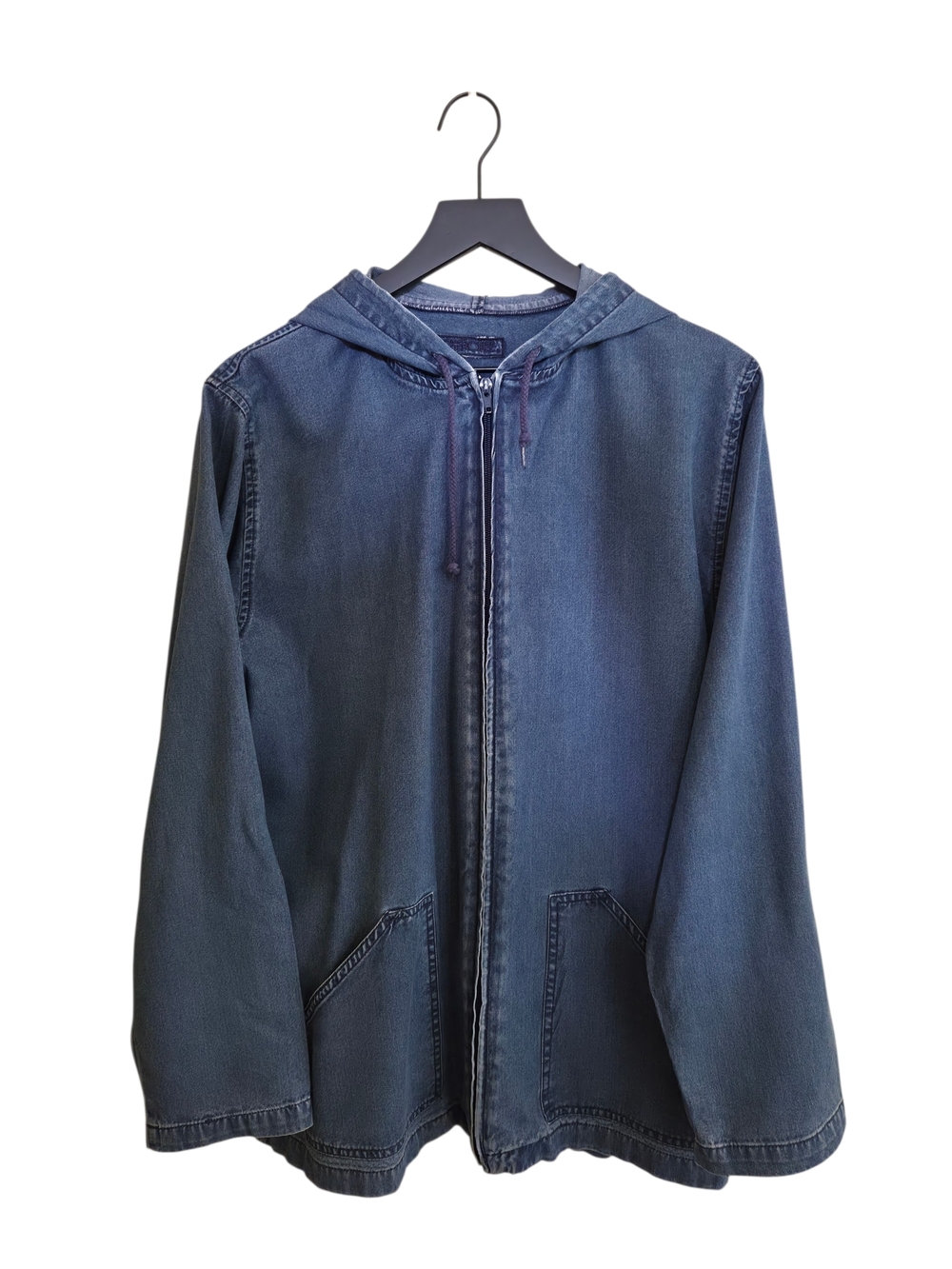 Cherokee Denim Zip Hoodie  Jacket XL